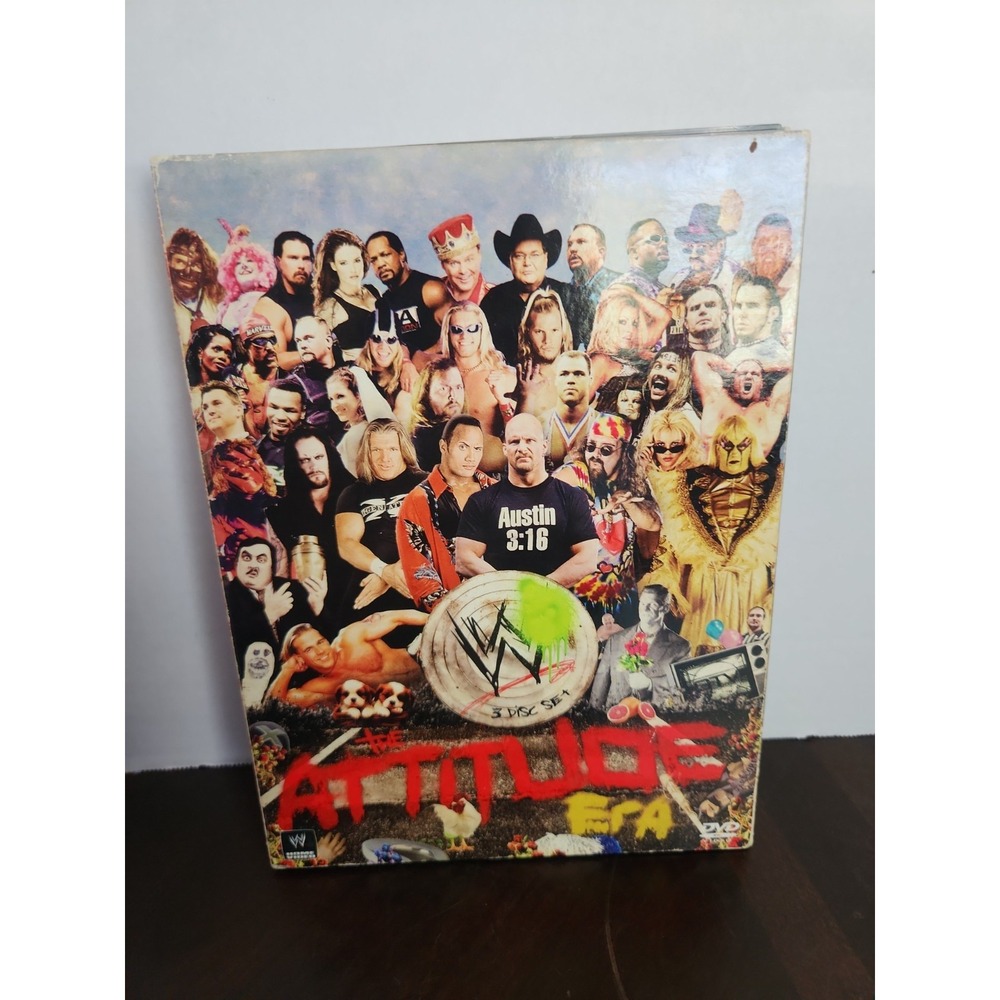 WWE: The Attitude Era (DVD, 2012, 3-Disc Set) - Picture 1 of 6